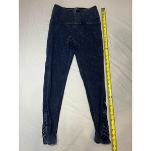 PINK Victoria's Secret Size Small S/P‎ Petite Yoga Leggings Blue High Waist